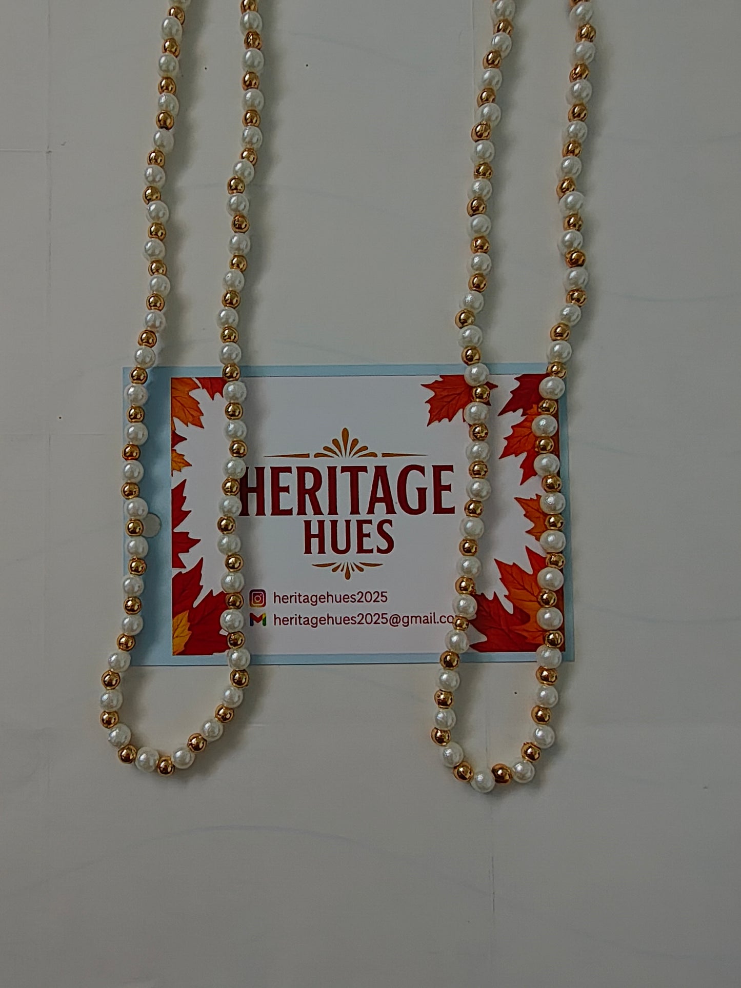 Pearl chain set for Kashmiri Athoor