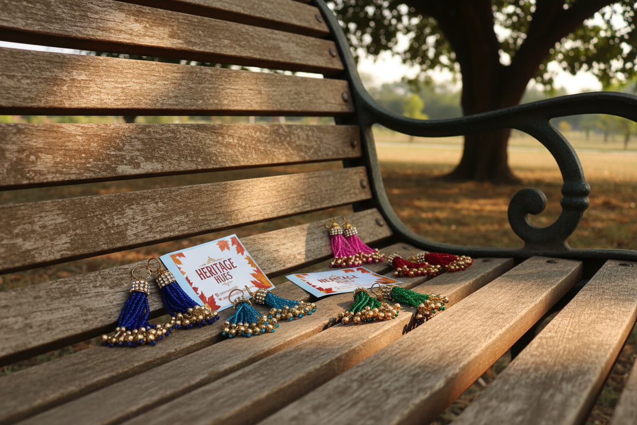 Handcrafted Kashmiri Athoor - Multi Coloured