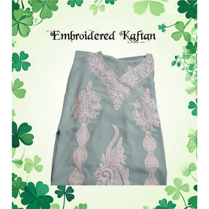 Traditional Handcrafted Kaftan - Kashmiri Embroidered