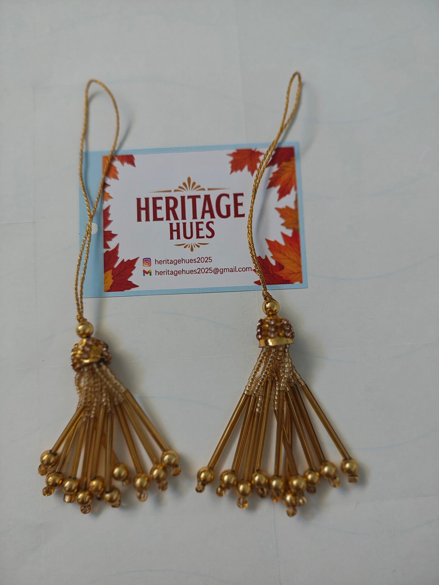 Handcrafted Kashmiri Athoor with multicolored beads