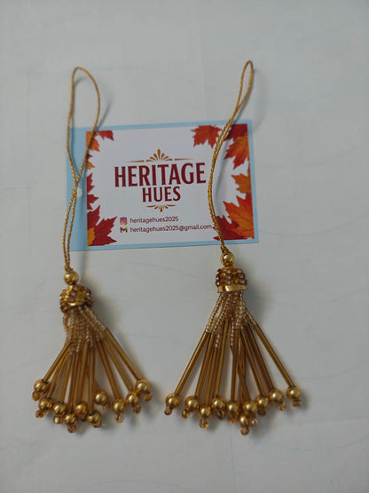 Handcrafted Kashmiri Athoor with multicolored beads